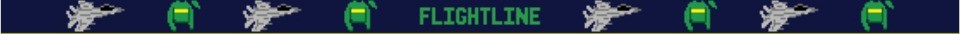 Flightline Needlepoint Belt